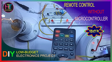 IR REMOTE CONTROL CIRCUIT WITHOUT ARDUINO | DIY IR REMOTE CONTROL SWITCH