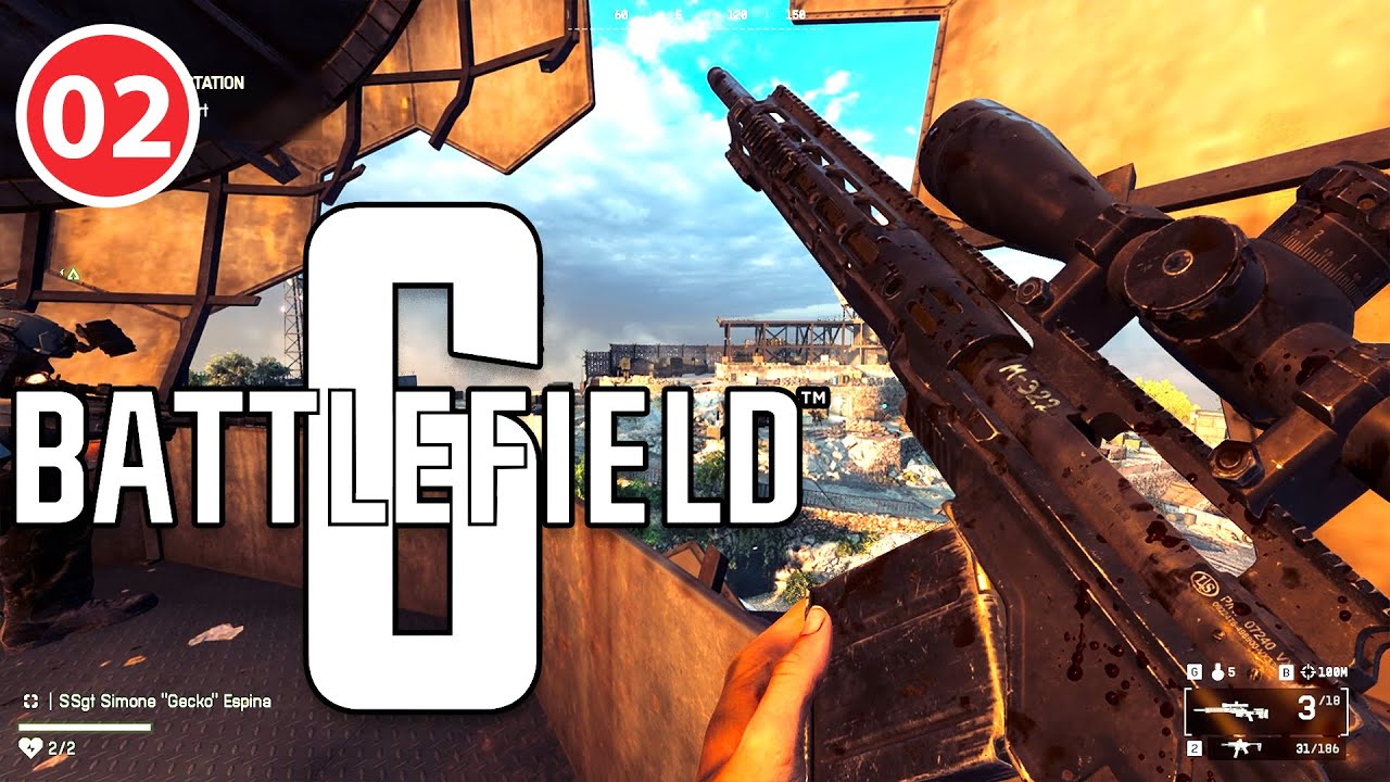 Battlefield 6 සිංහල Gameplay  - Sniper Mission P02