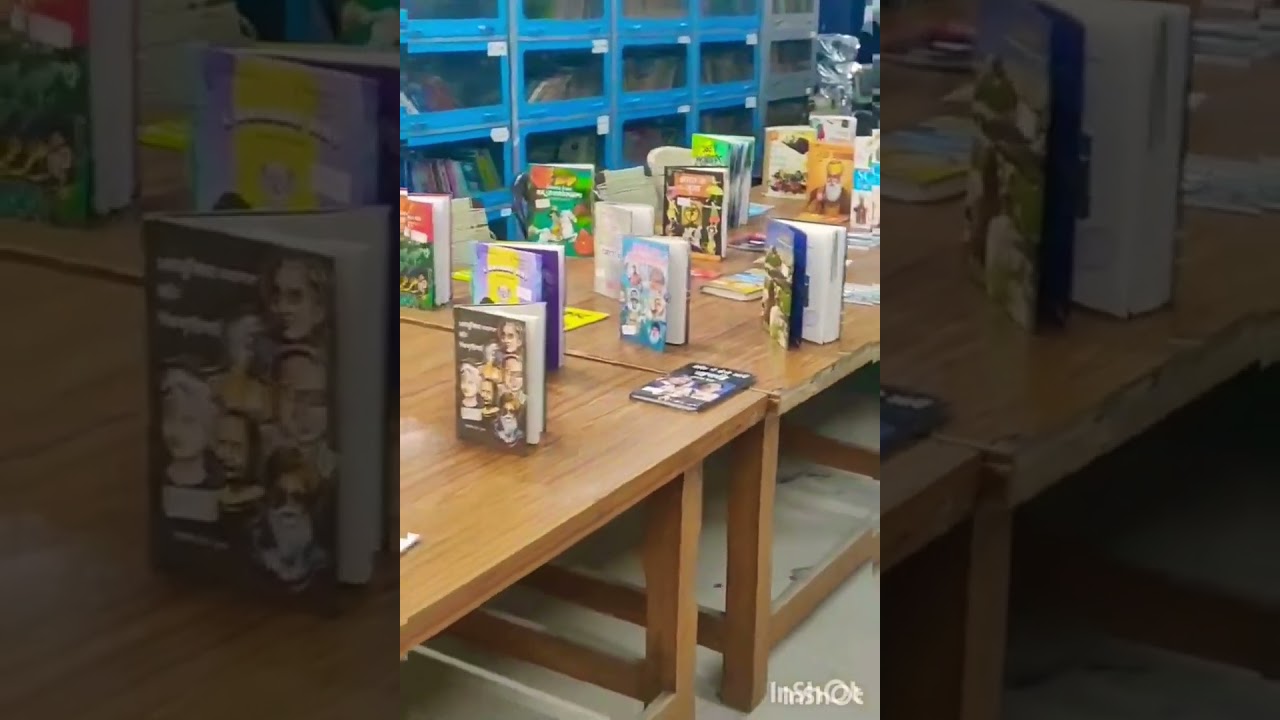 book exhibition in my school along with mega PTM