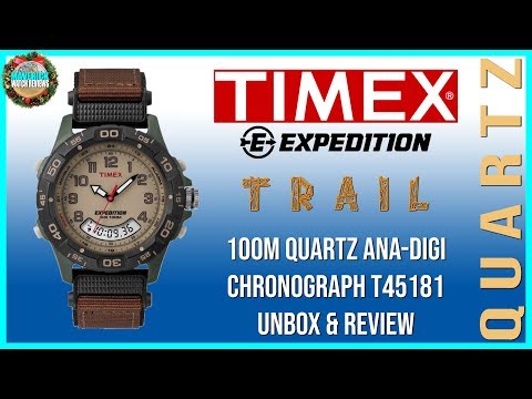 Cheap Greatness! | Timex Expedition Trail 100m Quartz Ana-Digi Chronograph T45181 Unbox & Review