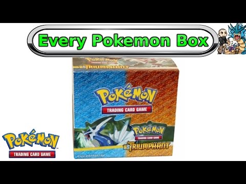 Opening Every Pokemon Box: HS Triumphant booster box