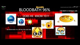 Bloodbath 96% (Extreme demon) ((My worst fail so far))