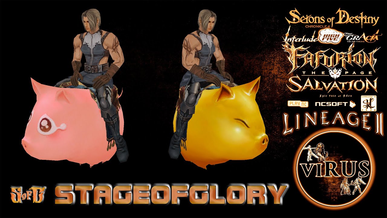 New Mounts for www.StageOfGlory.Fun server. LINEAGE II-Chosen by Darkness ◄√i®uS►