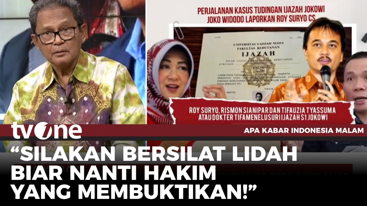 Dari Polemik Kasus Ijazah ke Skripsi Jokowi, Ini Kata Irjen Pol Purn Aryanto | AKIM tvOne