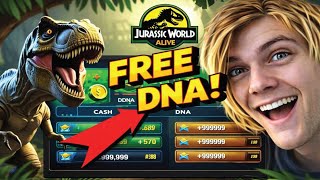 Jurassic World Alive Hack -This is The Best Unlimited Cash Mod in Jurassic World Alive (iOS & Androi screenshot 4