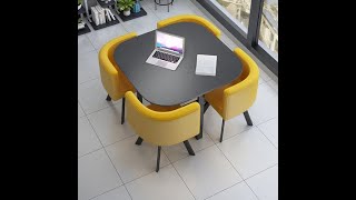 Кухонный комплект дизайнерский. Стол + 4 стула - Магазин мебели и ротанга