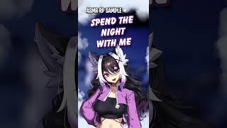 Spend The Night With Me [F4M] ASMR RP Preview | Full Audio Available