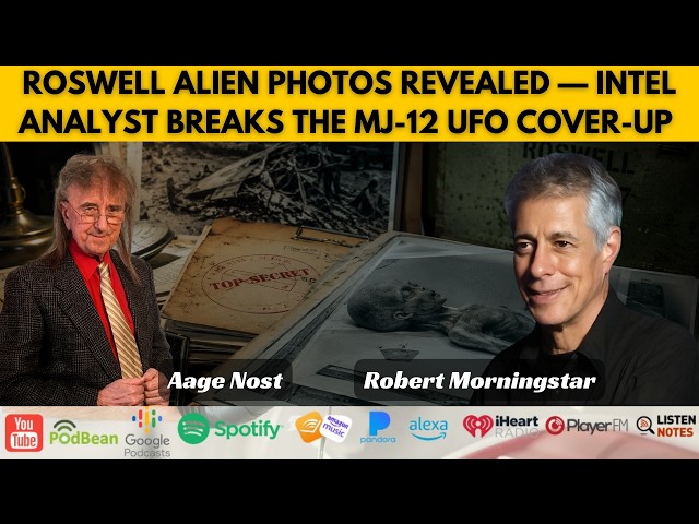 Roswell Alien Photos REVEALED — Intel Analyst Breaks the MJ-12 UFO Cover-Up | Robert Morningstar