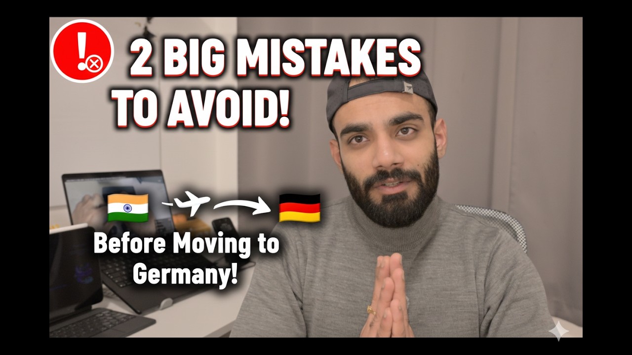 BIG MISTAKES to Avoid Before Moving to Germany! 🇮🇳 ✈️ 🇩🇪 