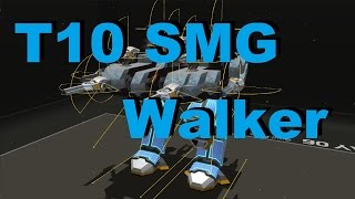 Robocraft T10 SMG Walker S.A.M. Tutorial & Gameplay