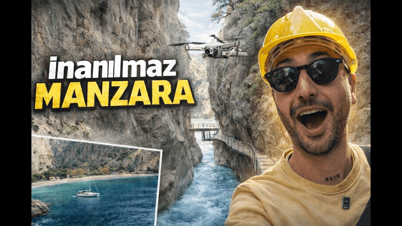 İnanılmaz MANZARA… Saklıkent Kanyon & Kelebekler Vadisi