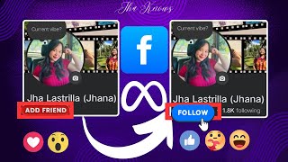 Change ADD FRIEND to FOLLOW 2025 | Facebook Settings and Password Change Guide! Easy Steps.