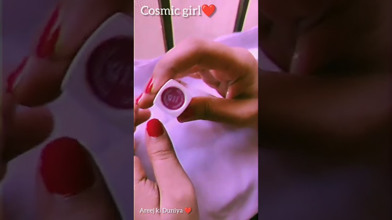 Cosmic girl lipstick unboxing swatche 
