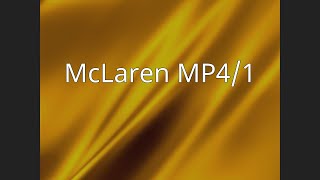 McLaren MP4/1