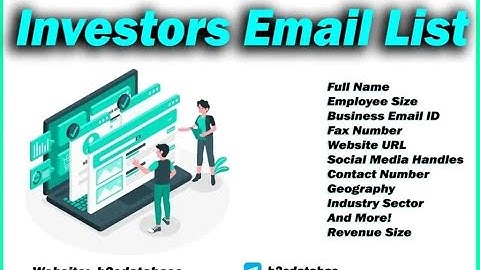📊 Investors Email List & Leads – Verified Global Investors Mailing Database | B2C Database