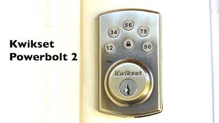 Kwikset Powerbolt 2 Installation - Touchpad Keyless Entry Deadbolt