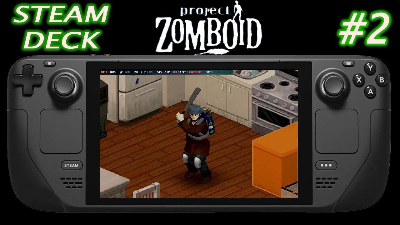 Project Zomboid (Build 42) Steam Deck: Part 2 - Can Better Traits Save me?!