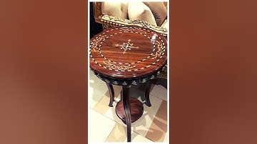 #fancy Table #hand painted #inlay Work #side tables Contact-0321-4317174 #youtubevideo #viralshorts