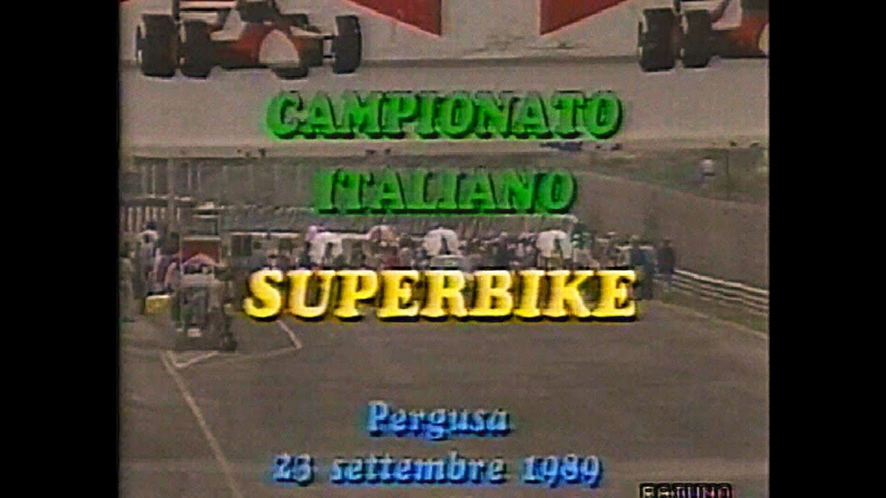 Pergusa Autodromo , Campionato Italiano SBK 23 settembre 1989  Gara 1