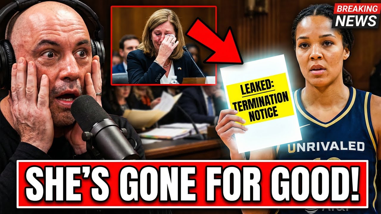 SHE'S GONE FOR GOOD! Joe Rogan Reacts To Cathy Engelbert FIRED Over WNBA Strike!
