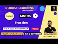 MATHS | PERCENTAGE | FRACTION| IA | LDC | CET | COPA | PROGRAMMER | ROBUST LEARNING | CHARAN SIR