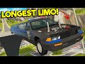 I Upgraded the World's LONGEST Police Limo in BeamNG Drive Mods!