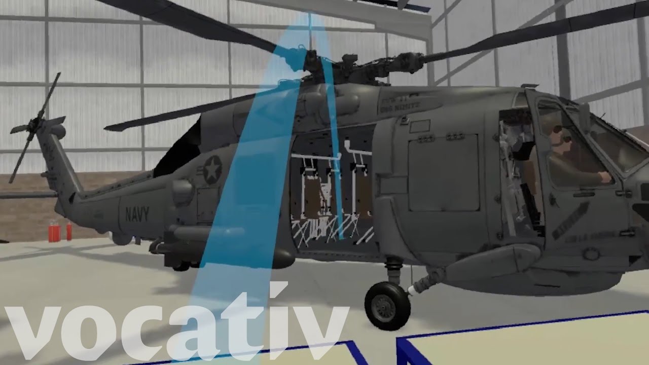 Learn To Fix A Helicopter In Virtual Reality - YouTube