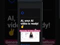 Generative AI Video Platform "Synthesia" #shorts #youtubeshorts #ai #tech #chatgpt #generativeai