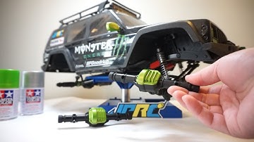 Xtra Speed Axles Housing - Axial SCX10II Top Bang For the Buck Upgrade - Aluminum Axles RCMart