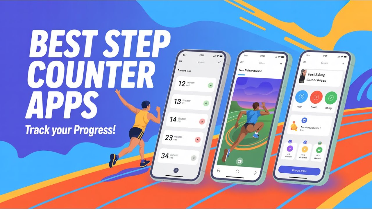 5 Best Free Step Counter Apps for Android & iPhone - YouTube