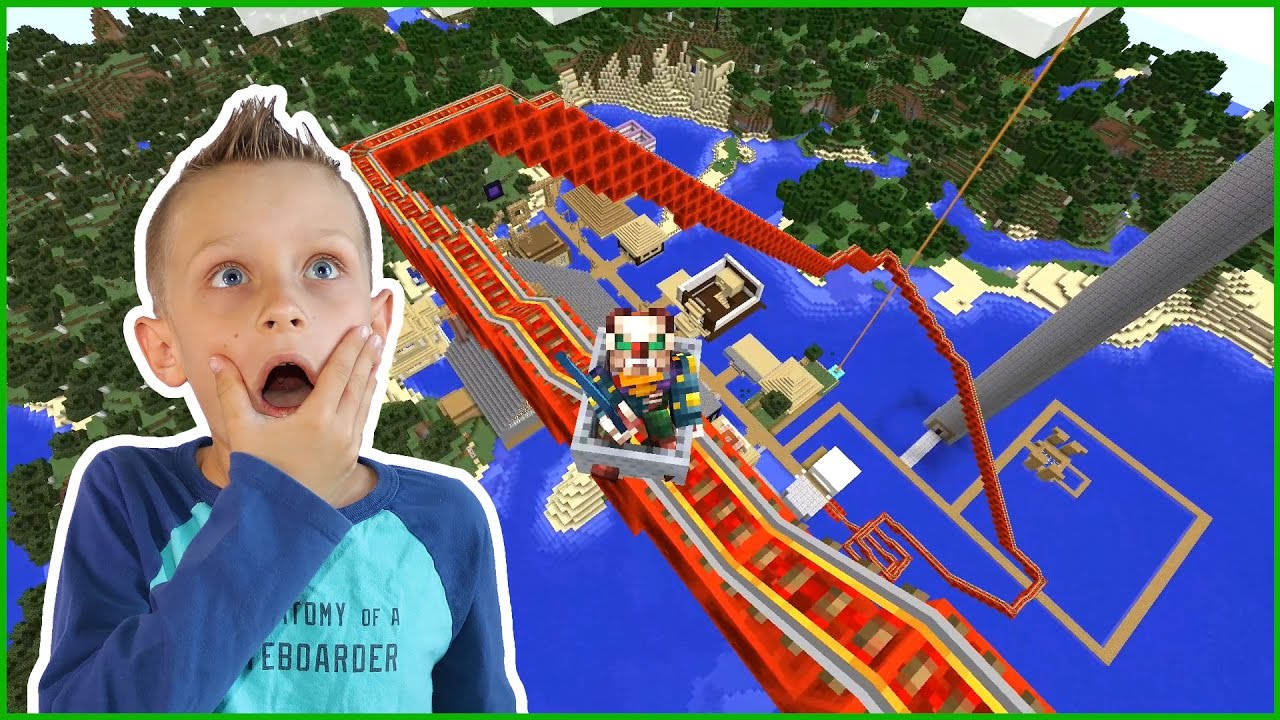Riding The EPIC ROLLER COASTER
