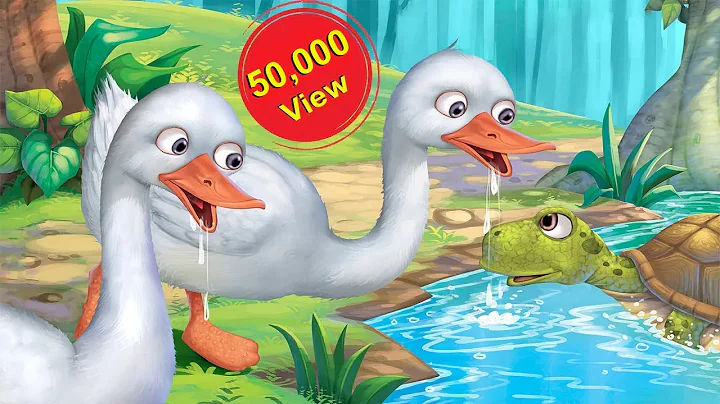 कछुआ और हंस | TURTLE AND THE DUCK | Moral Story | Hindi Stories for Kids | fdw2kids