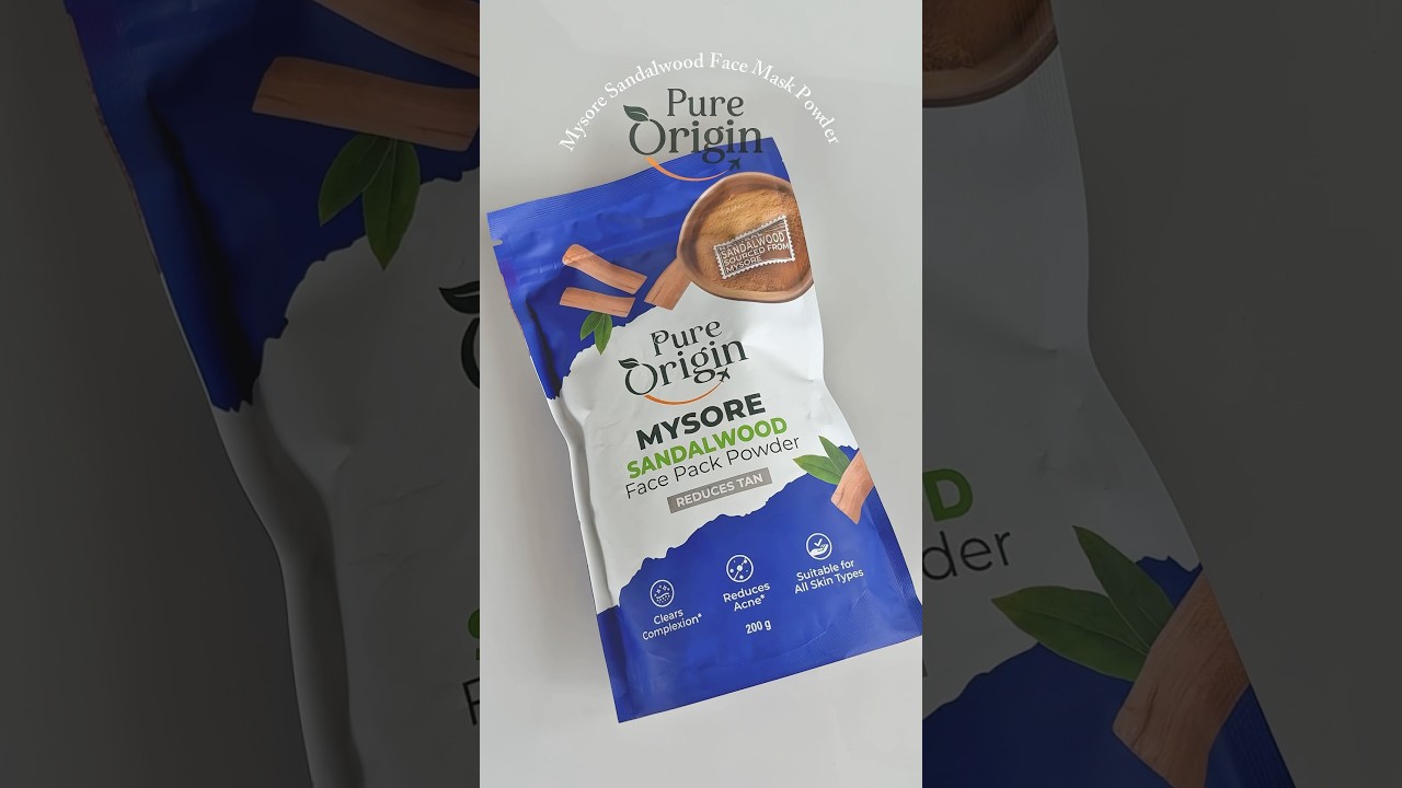 Pure origin mysore sandalwood face pack powder review 