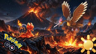 Magcargo and Fearow are perfect for the Sunshine Cup!