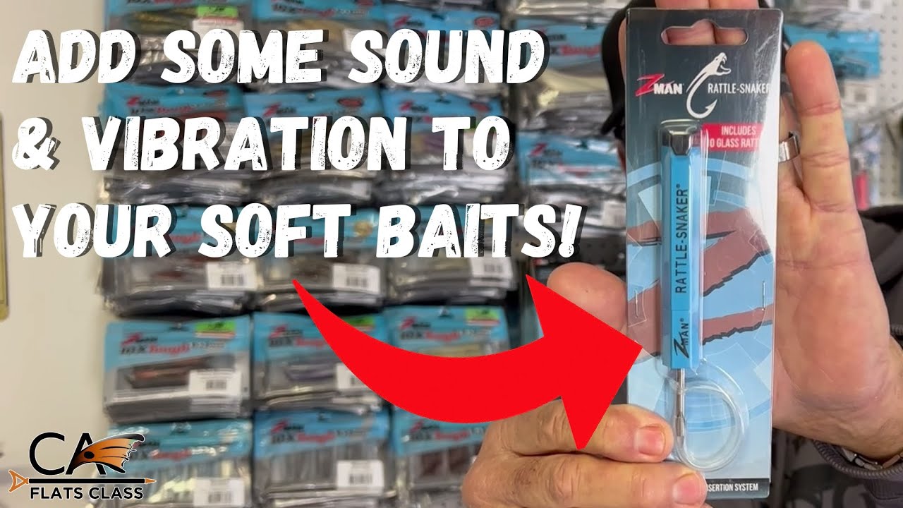 Add Some Sound & Vibration To Your Soft Baits! | Flats Class YouTube