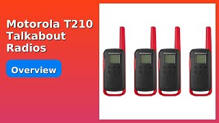 REVIEW (2026): Motorola T210 Talkabout Radios. Features.