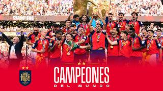 CELEBRACIÓN SEGUNDA ESTRELLA I Selección Española de fútbol I Absoluta masculina | 🔴 SEFUTBOL