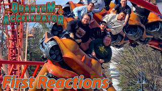 First Reactions of Quantum Accelerator at Six Flags New England | April 2026