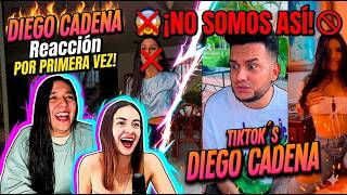 😱 Reaccionamos a DIEGO CADENA por PRIMERA VEZ y pasa esto... (Las mujeres NO somos así)