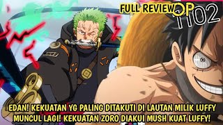 FULL REVIEW OP 1102 - EPIC! KEKUATAN LUFFY & ZORO DIAKUI GOROSEI! KEMAMPUAN PLNG DITAKUTI DI LAUTAN!