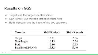 Dual-Path Filter Network: Speaker-Aware Modeling for Speech Separation - (3 minutes introduction...