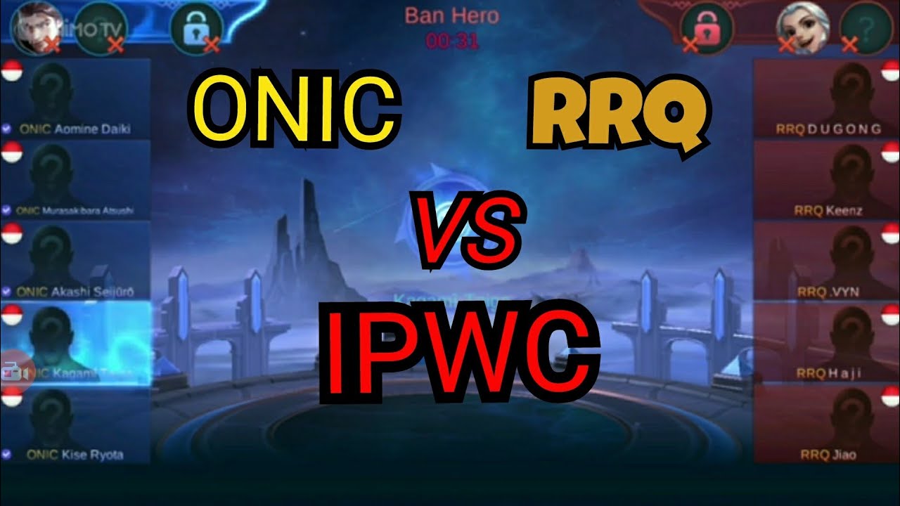 ONIC VS RRQ - IPWC BATLE