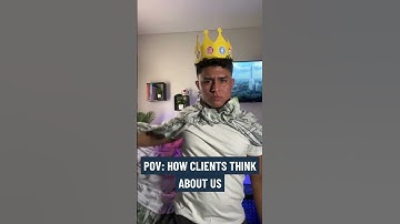 How Clients think about us