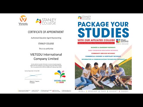 Video DU HỌC ÚC - TRƯỜNG CAO ĐẲNG STANLEY (STANLEY COLLEGE)... - YouTube