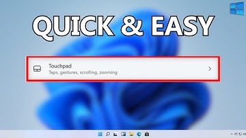 How to Enable Touchpad on Laptop Windows 11 (SIMPLE)