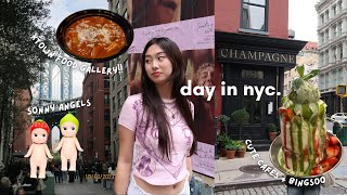24 hours in nyc ✧˖*°࿐  (shopping in soho, ktown, aesthetic cafes, + enhypen concert)