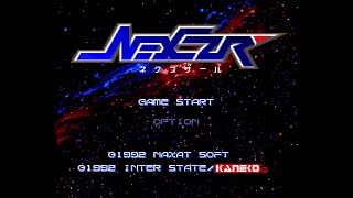 Nexzr (Jap) PCE CD Game Full Run