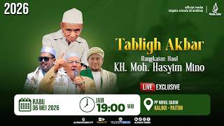   Tabligh Akbar Haul Almarhum Almaghfurlah Kh Hasyim Mino Ke 39  Ponpes Nurul Qadim