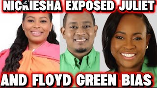 Nickiesha Burchell exposed Juliet and Floyd Green bias in Parliament