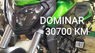 BAJAJ DOMINAR. 30000КМ. ПАДЕНИЕ, РЕЗИНА, ГЛУШИТЕЛЬ, ВИБРАЦИЯ